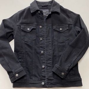 Zara Men’s Black Denim Jacket